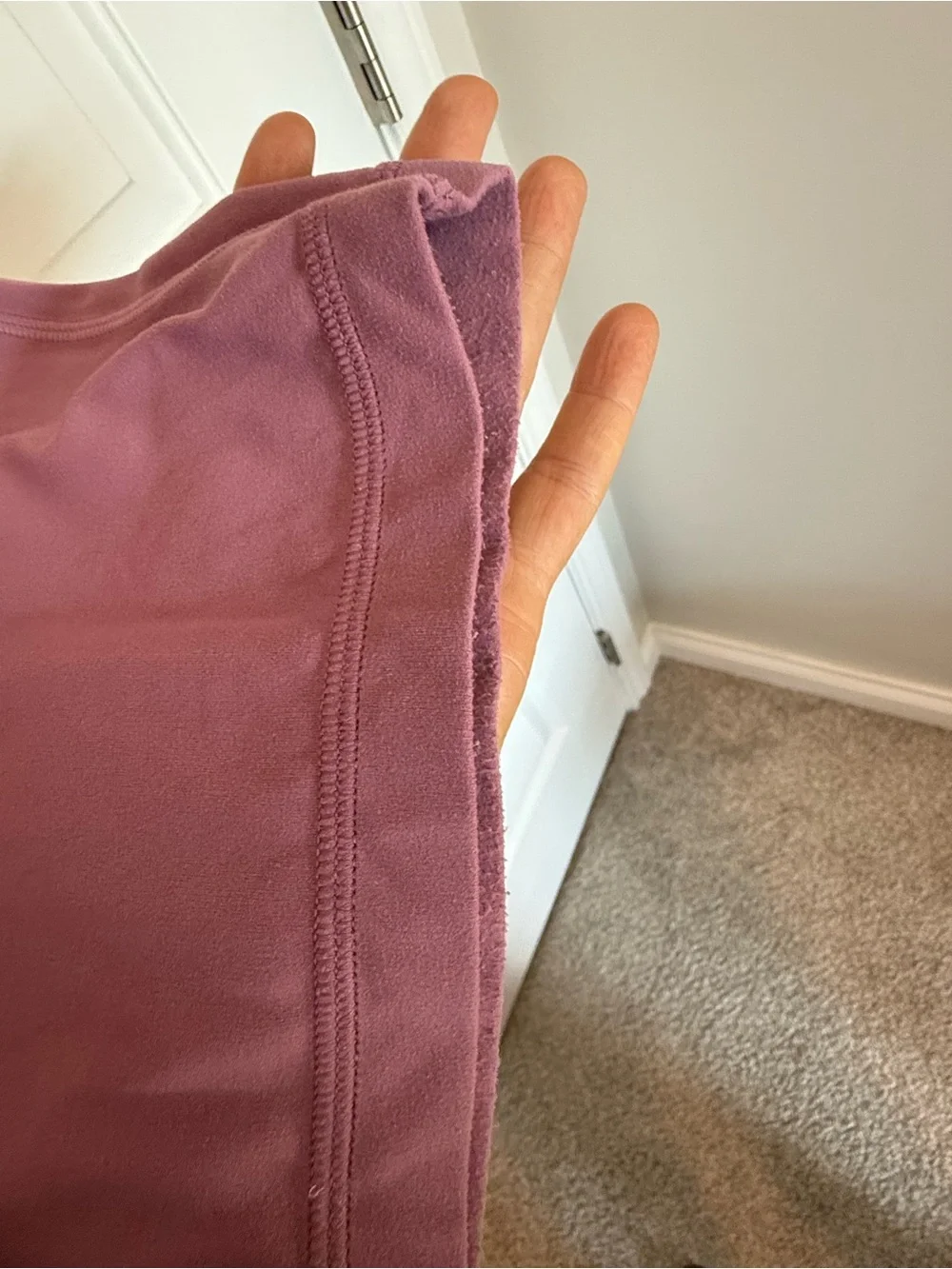 Lululemon Align High-Rise Wide-Leg Pant in Velvet Dust- Good Used